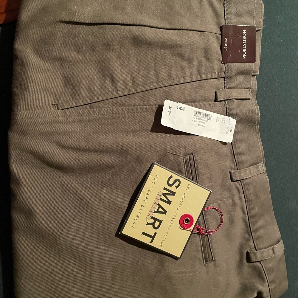 NWT Nordstrom Men's Olive Shorts